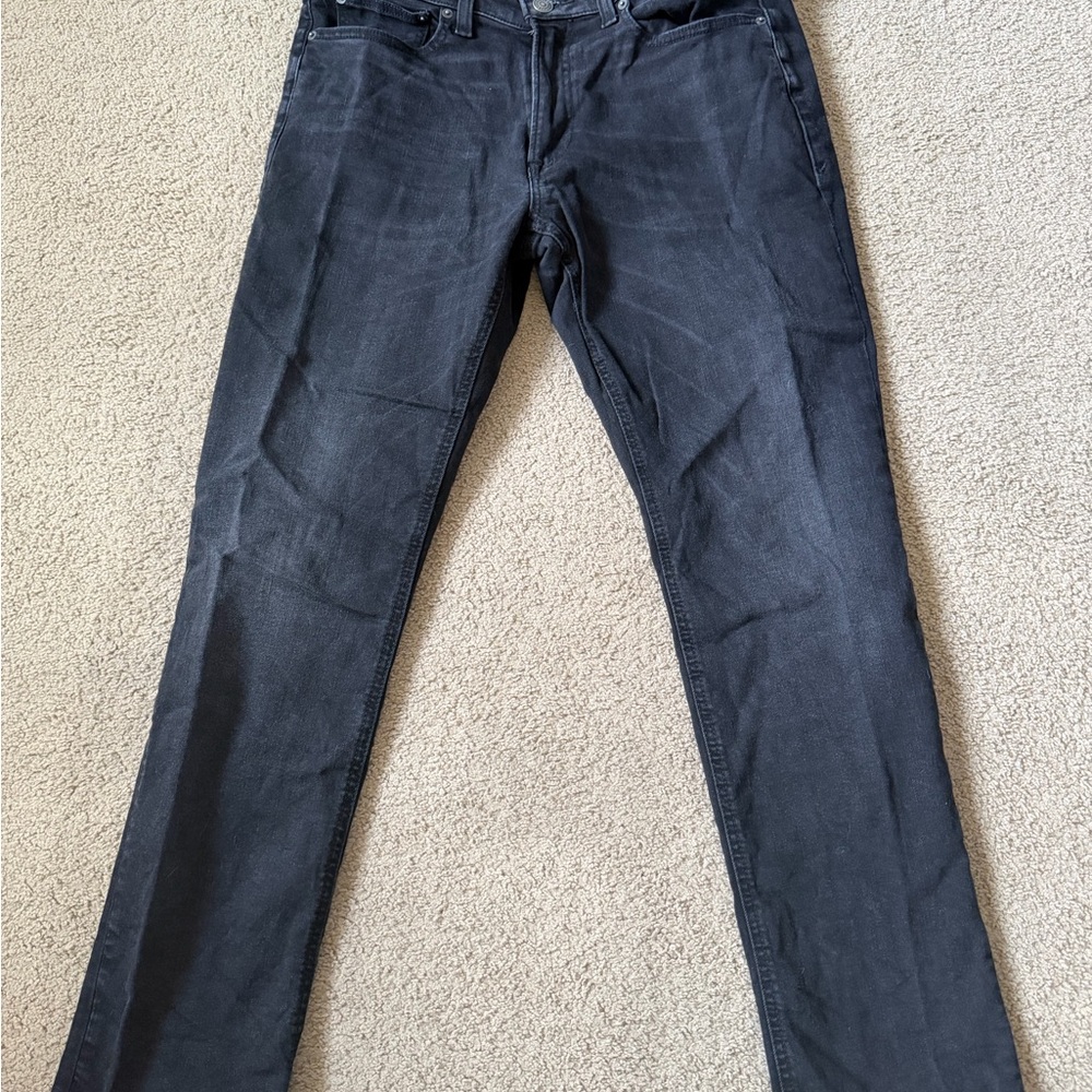 Express Black Men’s Slim Stretch Jeans - 34x32